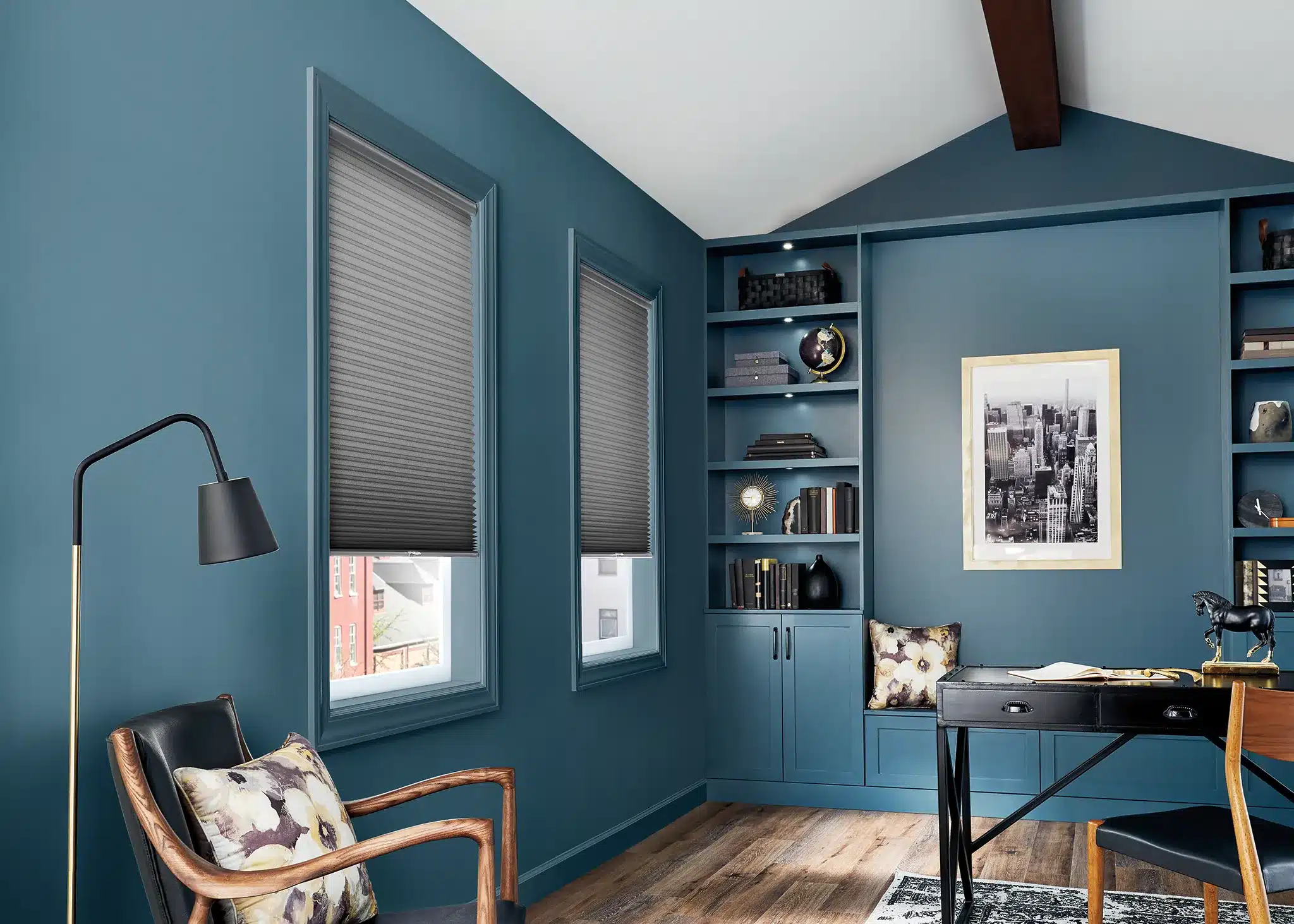 Blue Cellular Shades Cordless (3)
